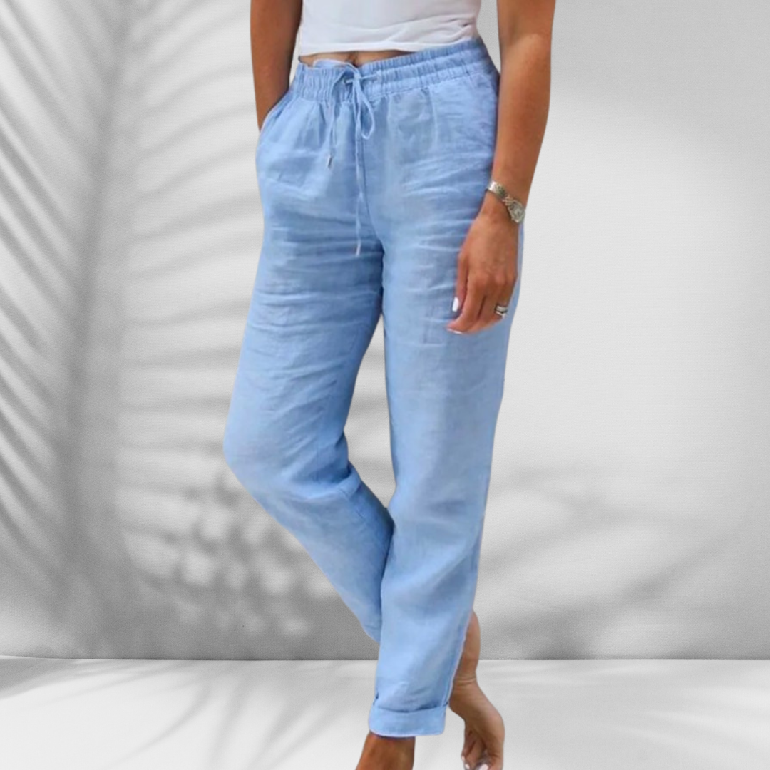 HELENE™ | leichte und elegante leinenhose