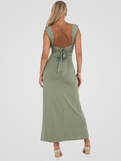 VERDE VIBE MAXIKLEID