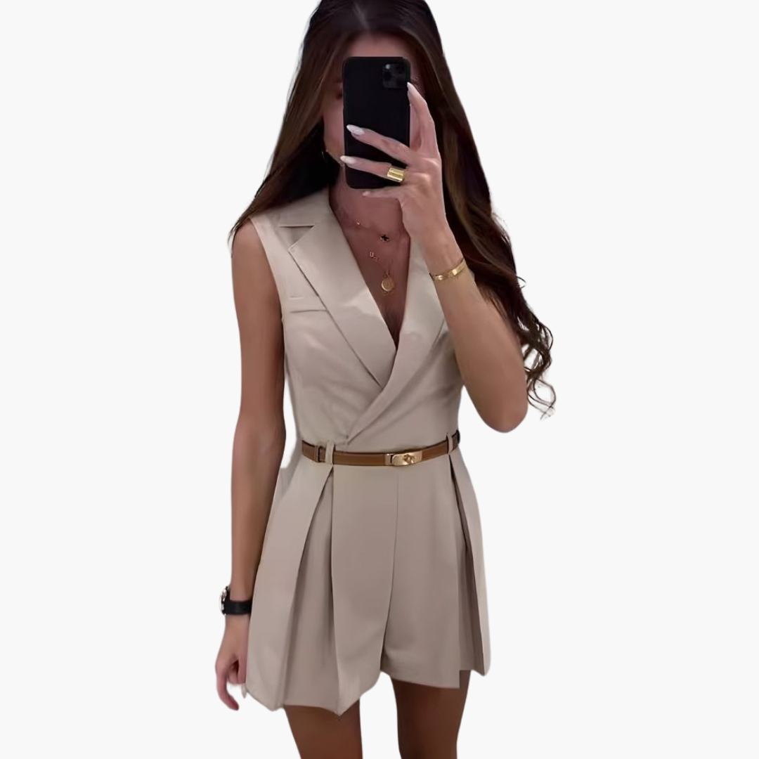 Stylisches Jumpsuit für Frauen – Rosie ärmellos und modern