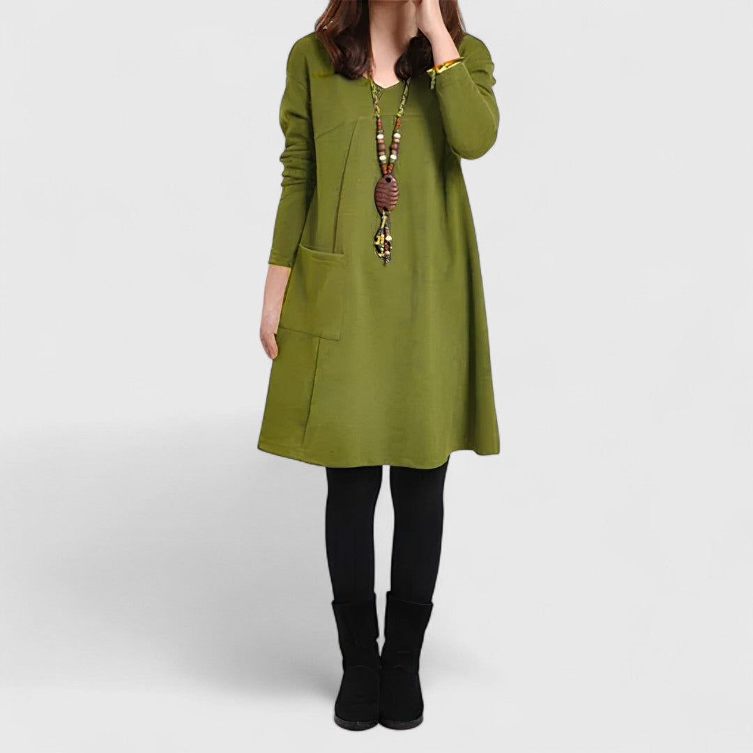 SOPHIA | Kleid mit Taschen