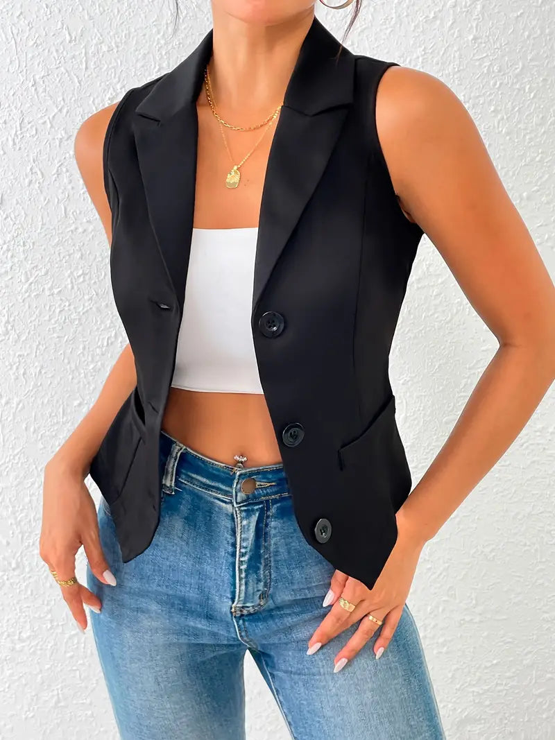 Kordula – schlichter einreihiger cardigan