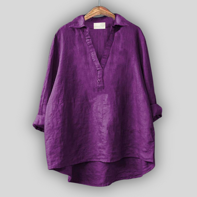 Anna - Linen Blouse