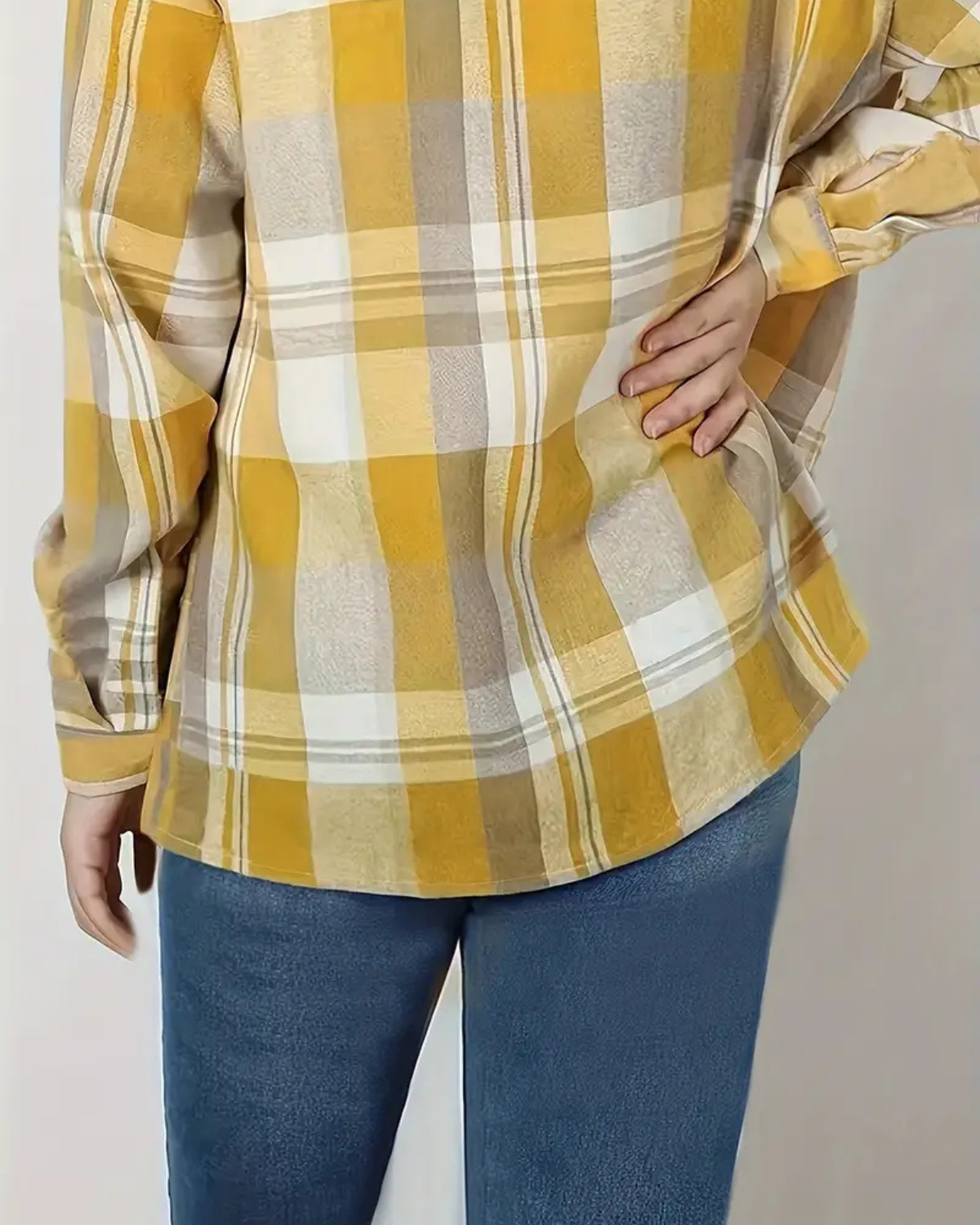 Nina – Klassisches Karohemd für Damen