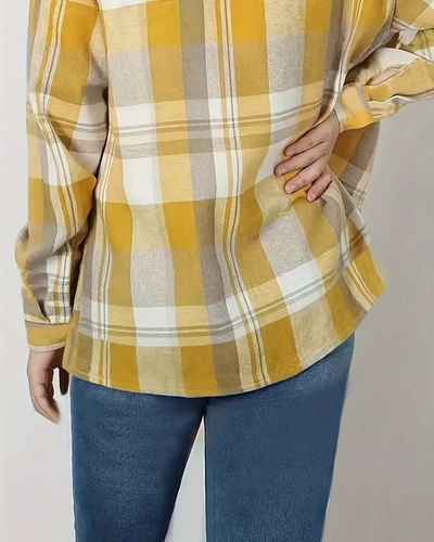 Nina – Klassisches Karohemd für Damen