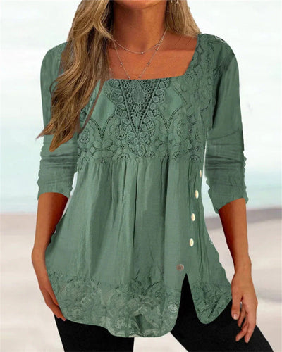 Laura – stylische bluse für den frühling