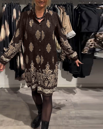 Ilse | Vintage-inspiriertes Kleid mit Knopfleiste