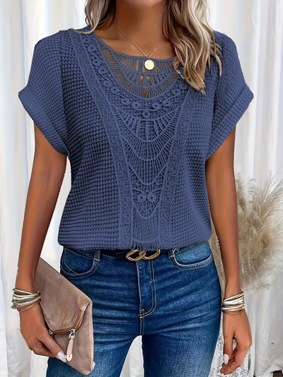NATASHA  – FIGURSCHMEICHELNDE BLUSE MIT STIL