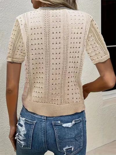 Mona - vielseitiger, bequemer, eleganter cardigan mit v-ausschnitt für damen