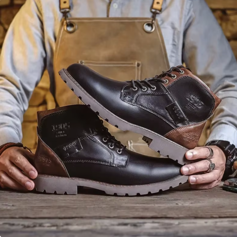 Sergei | Robuste Herrenstiefel im Vintage-Stil