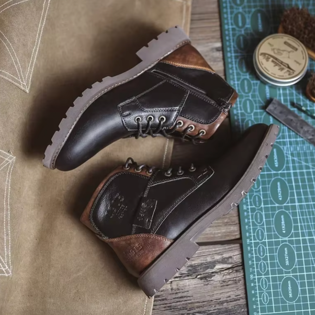 Sergei | Robuste Herrenstiefel im Vintage-Stil