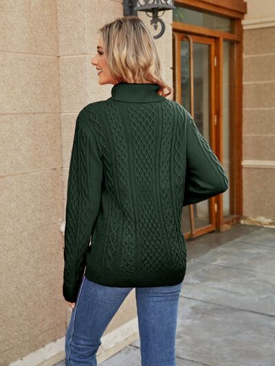 Klassischer Rollkragenpullover für Damen