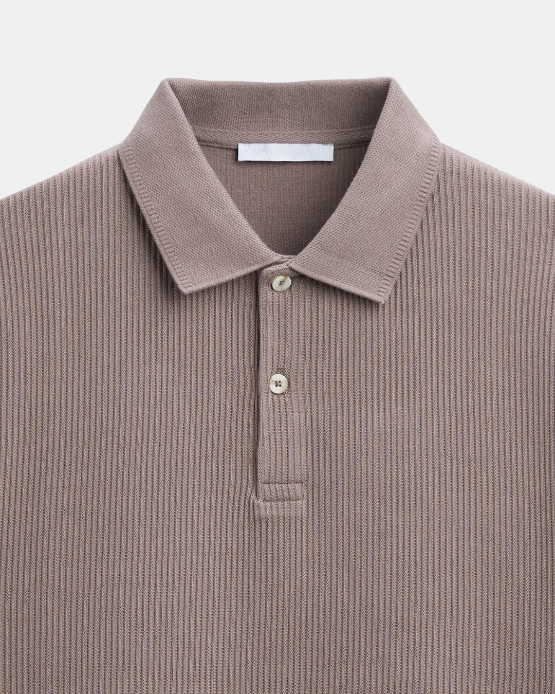 Herren-Strick-Poloshirt – Strukturierter Smart-Casual-Look