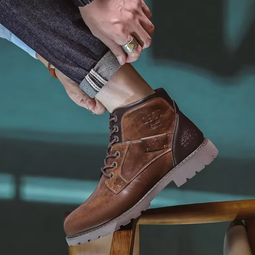 Sergei | Robuste Herrenstiefel im Vintage-Stil