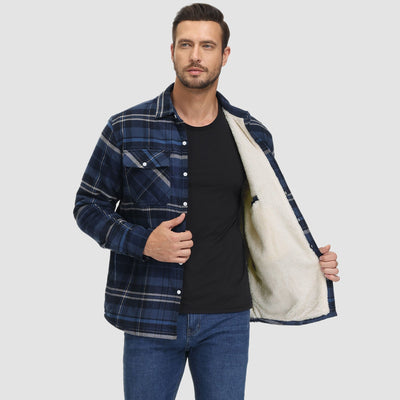 ARVI GEFÜTTERTES KAROHEMD JACKE