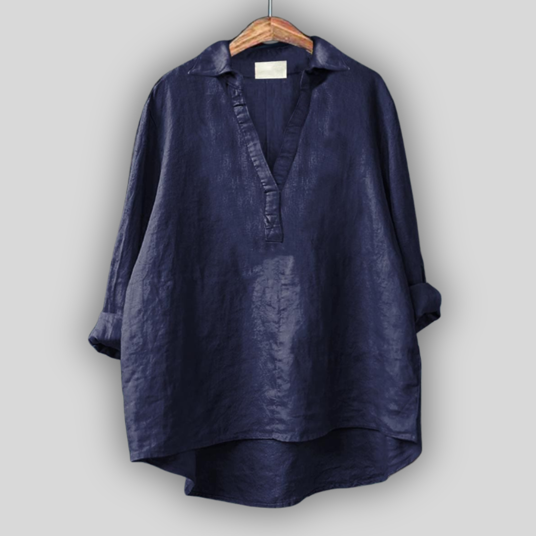 Anna - Linen Blouse