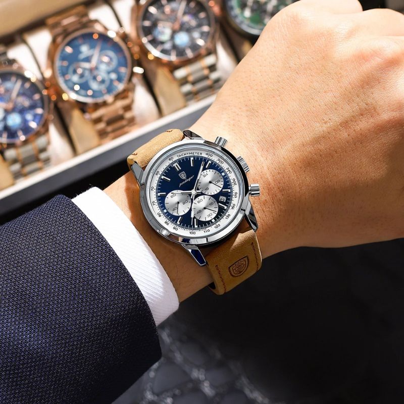 Elegante Luxus-Armbanduhr