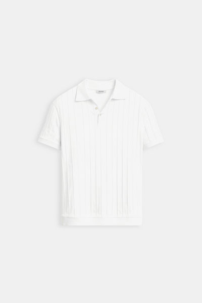 Elegantes Herren-Polohemd in Weiß – Minimalistisch und Zeitlos