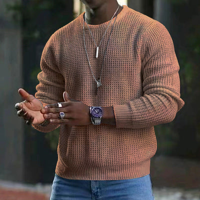 Jozua | Klassischer Rundhalsausschnitt Herren Pullover