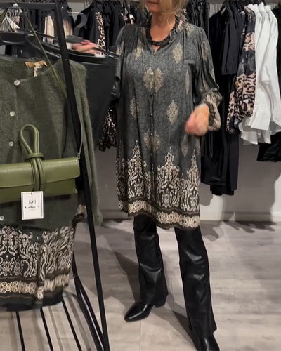 Ilse | Vintage-inspiriertes Kleid mit Knopfleiste