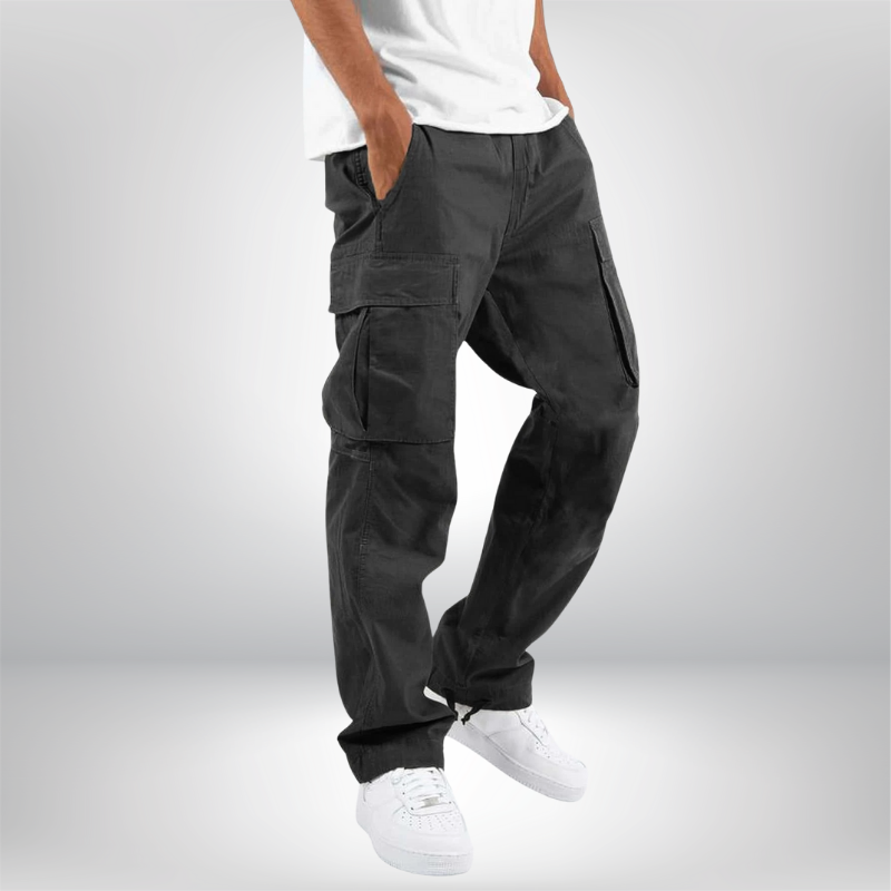 Herren Cargohose Wide Fit | Mit Taschen