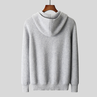 ROYAL CASHMERE MERINO WOOL ZIP UP