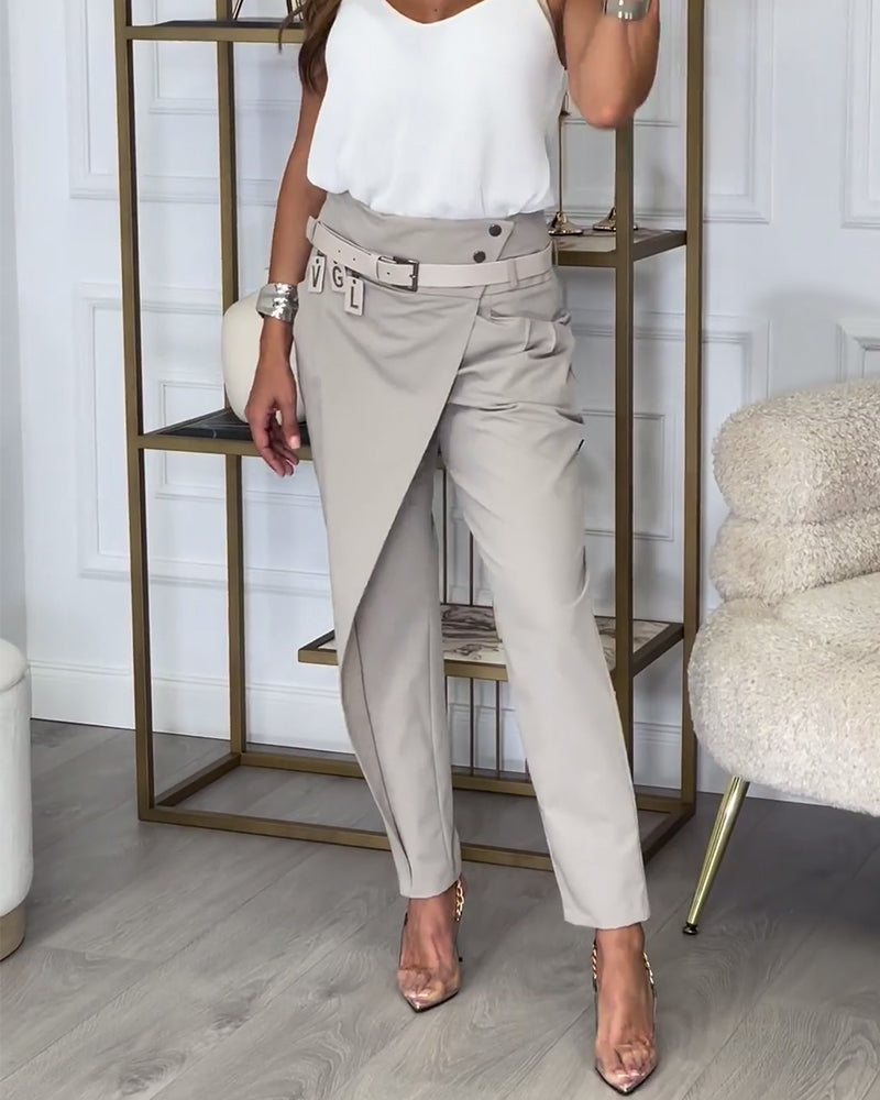 Mirella | Elegante Hose mit Gürtel
