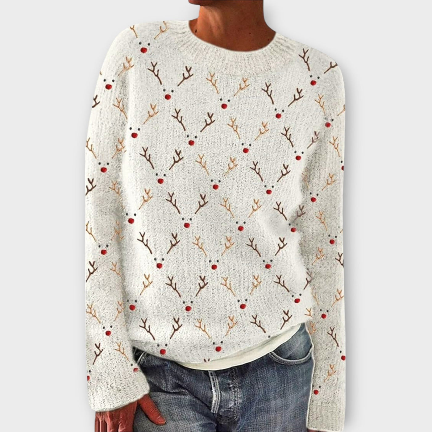 Simone Winterlicher Damen-Strickpullover – Wärme und Stil für die kalte Jahreszeit
