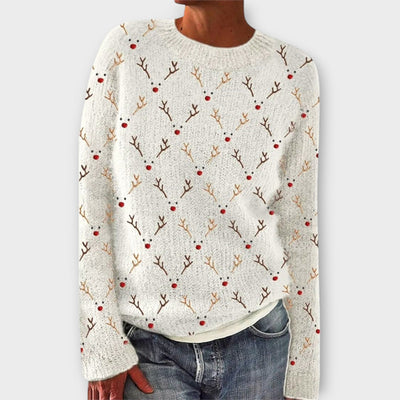 Simone Winterlicher Damen-Strickpullover – Wärme und Stil für die kalte Jahreszeit