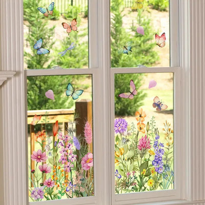 1+1 Gratis | FarbBlüte™ Leicht Abziehbare Blumenaufkleber