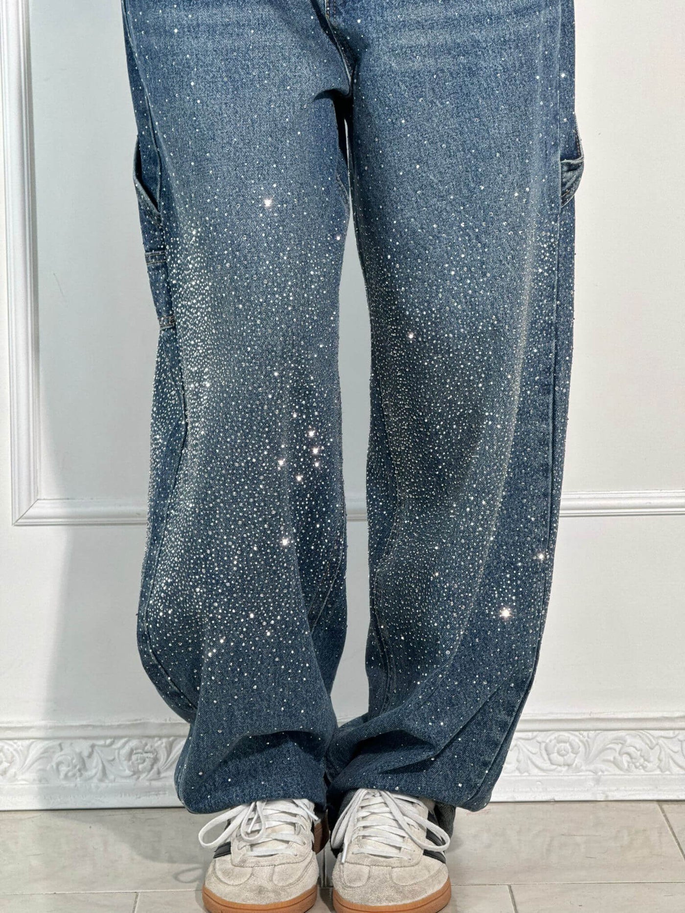 ELVITA™ - GLÄNZENDE DENIM-JEANS