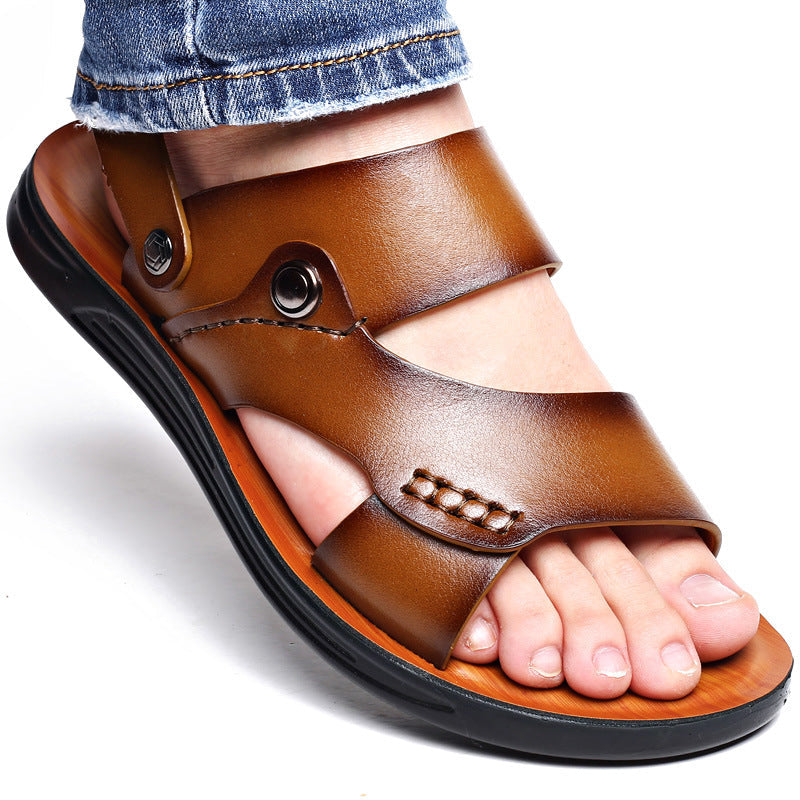AVENWOOD LEDER SANDALEN