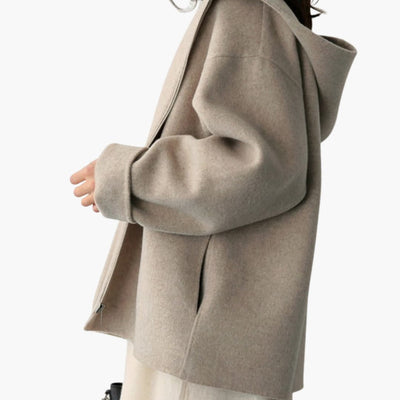 Kapuzensakko für Damen