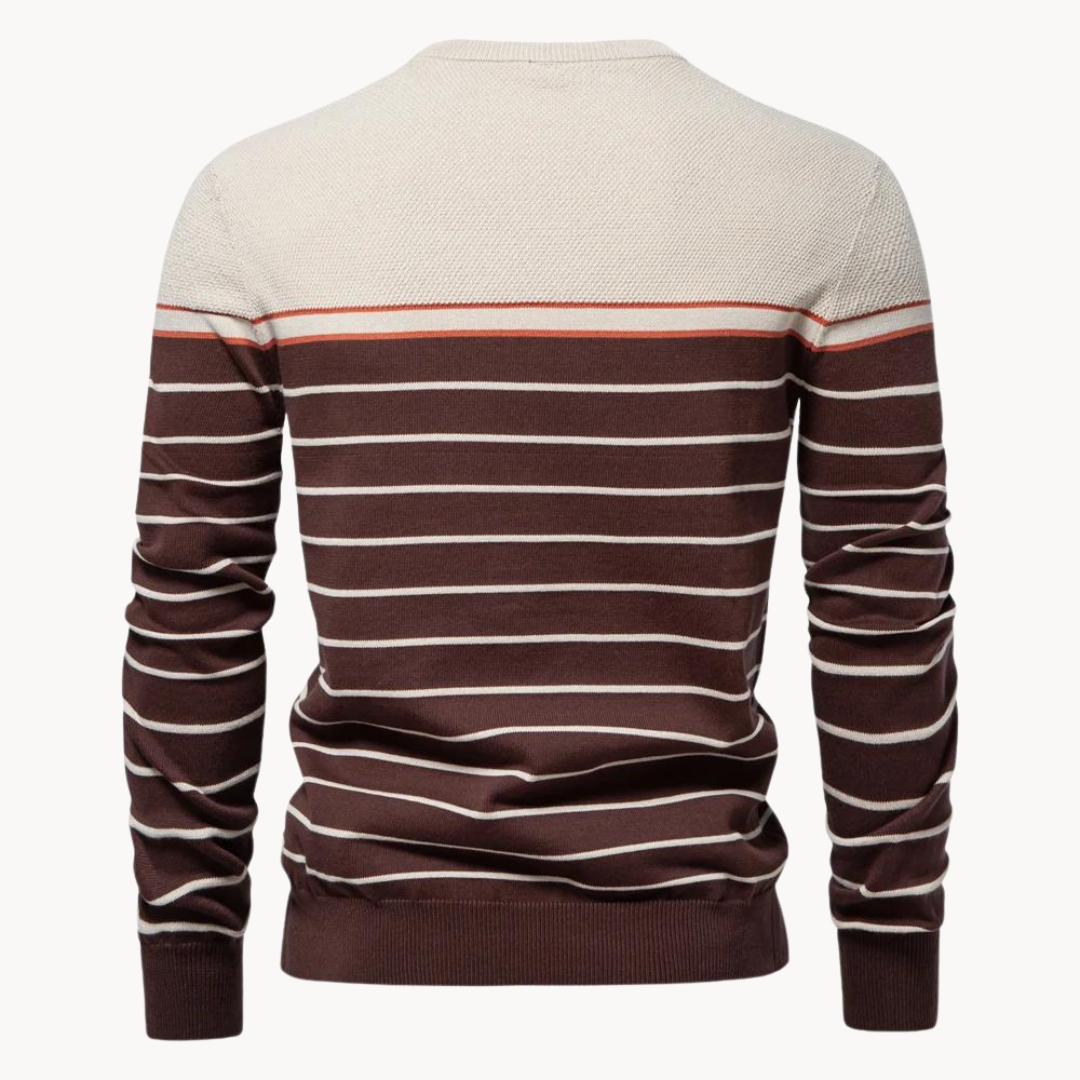 BILL STREIFEN BAUMWOLLPULLOVER