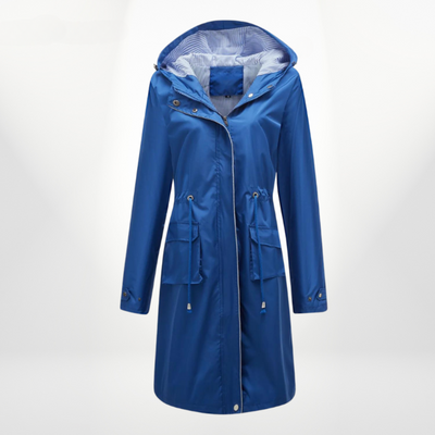 Damen Wasserdichter Trenchcoat | Mit Kapuze