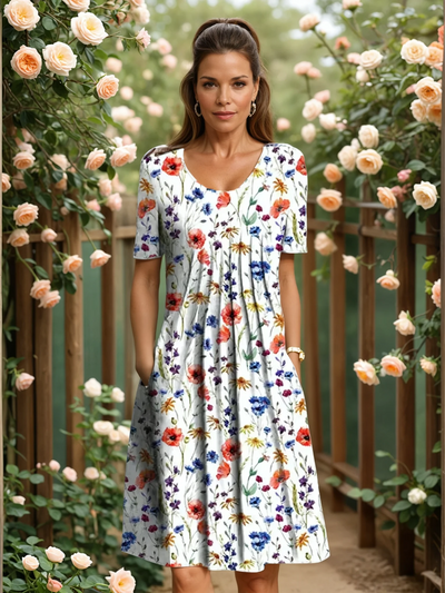 FIONA -  KLEID MIT FLIESSENDER ELEGANZ