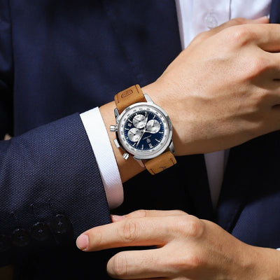 Elegante Luxus-Armbanduhr
