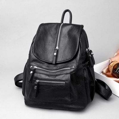 NORA™ | Geräumiger und vielseitiger Lederrucksack