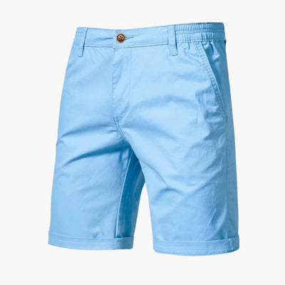 Herren Baumwollshorts mit Gummibund und Seitentaschen