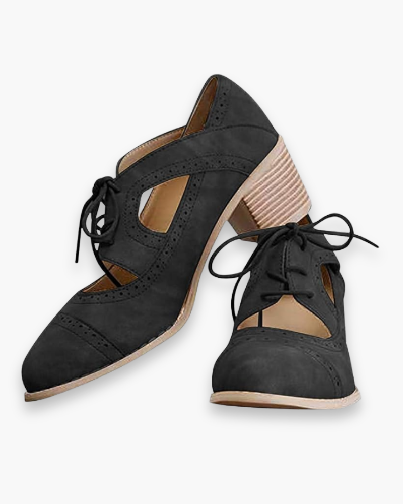Damen Vintage Heels Schuhe | Modisch & Stilvoll