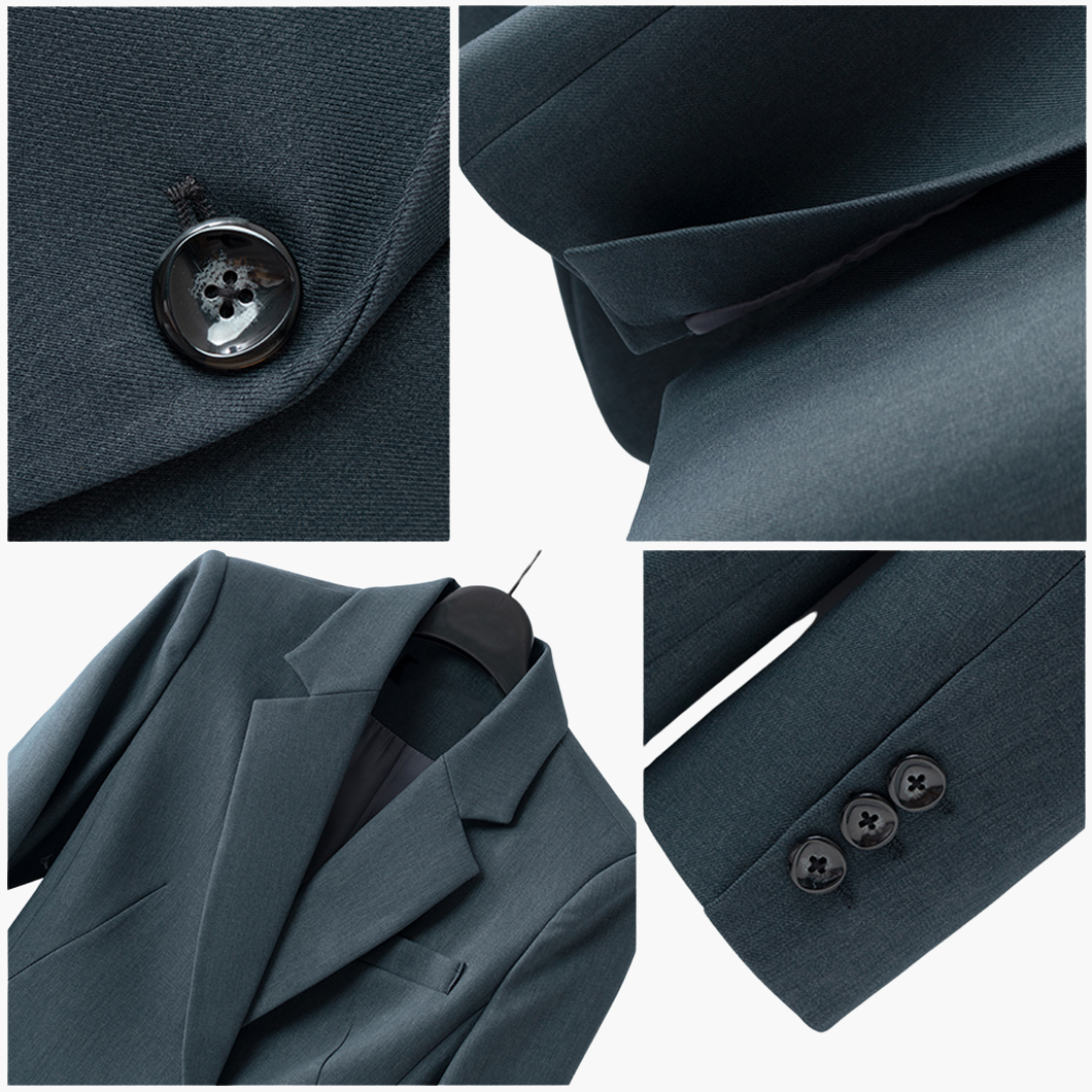 Eleganter Blazeranzug für Damen - mit taillierter Hose