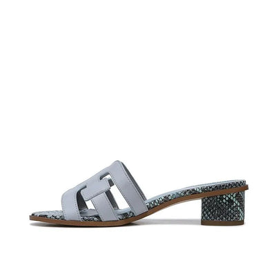Open Toe Block Heels Sandals