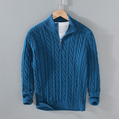 BRUNO™ - STILVOLLE ROLLKRAGEN-PULLOVER