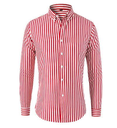 Levi | Entspanntes Passform Button-Down-Streifenhemd