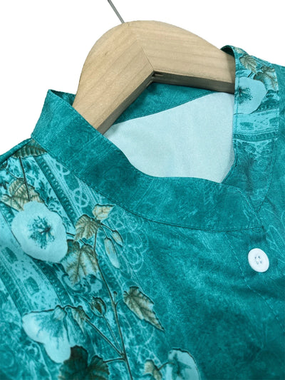 Lina – Ethnische Bluse mit Muster