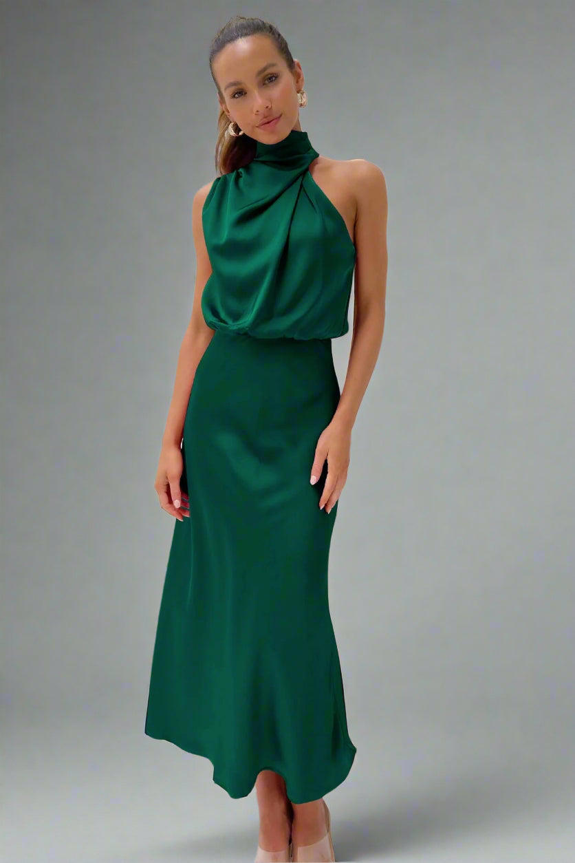CHIARA™ | Satin-Kleid für elegante Anlässe