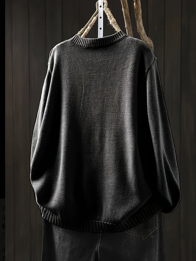 Gunilla – Strickjacke mit dekorativen Knöpfen