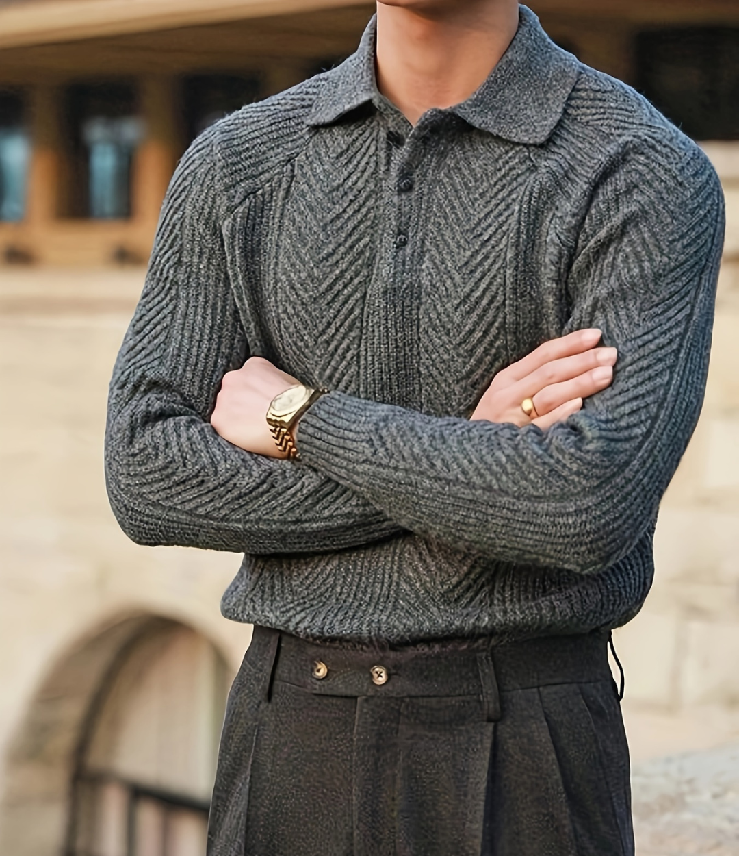 RYAN | KNITTED POLO