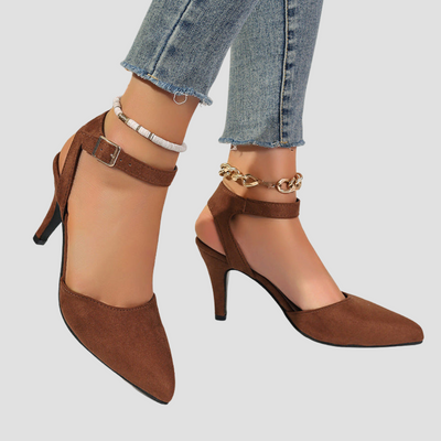 Nicole | Orthopädische Komfort-Heels mit Doppelriemen