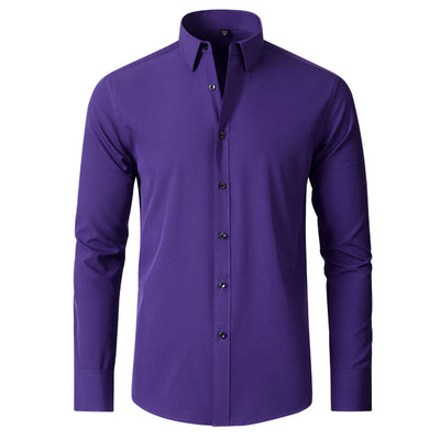 Benjamin | Classic Slim Fit Stretchable Langarm Business Hemd