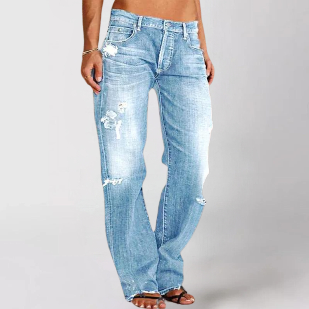 VINTAGE JEANS IM LOOSE FIT STIL